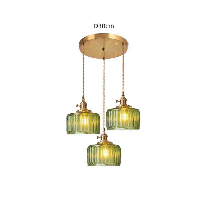 Vintage Crystal Pendant Lamp - Celeste