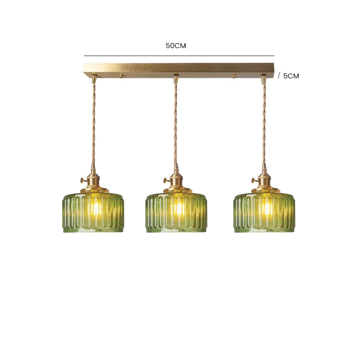 Vintage Crystal Pendant Lamp - Celeste
