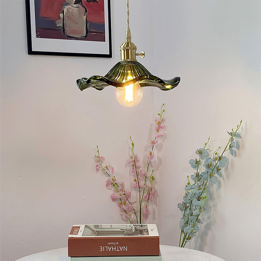 Trendy Hibiscus Flower Pendant Lamp - FlowerLite