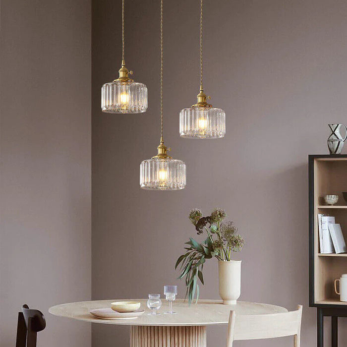 Vintage Crystal Pendant Lamp - Celeste